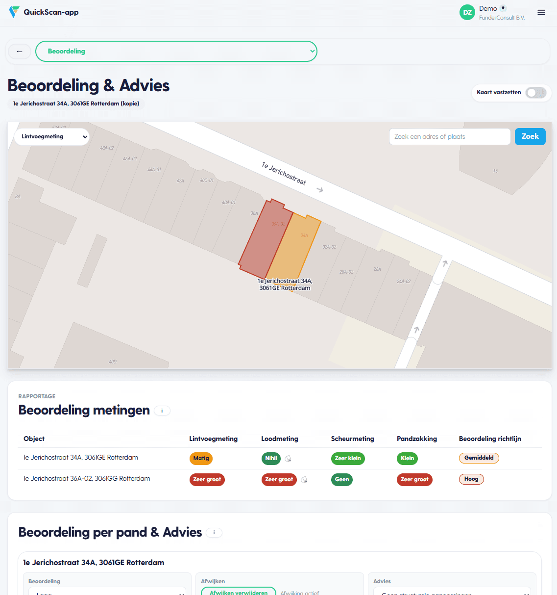 FunderScan — beoordeling en rapportopmaak